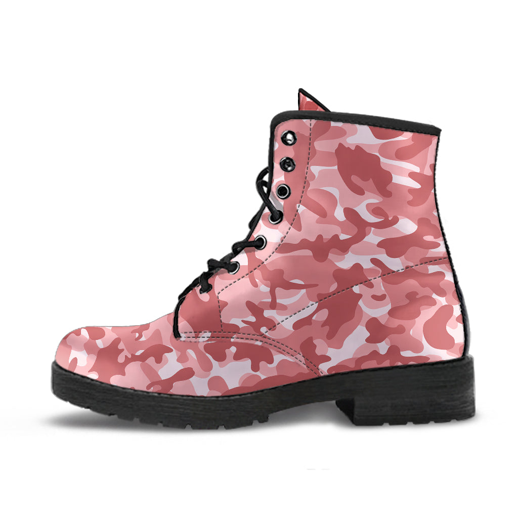 Salmon Camo Camo Boots