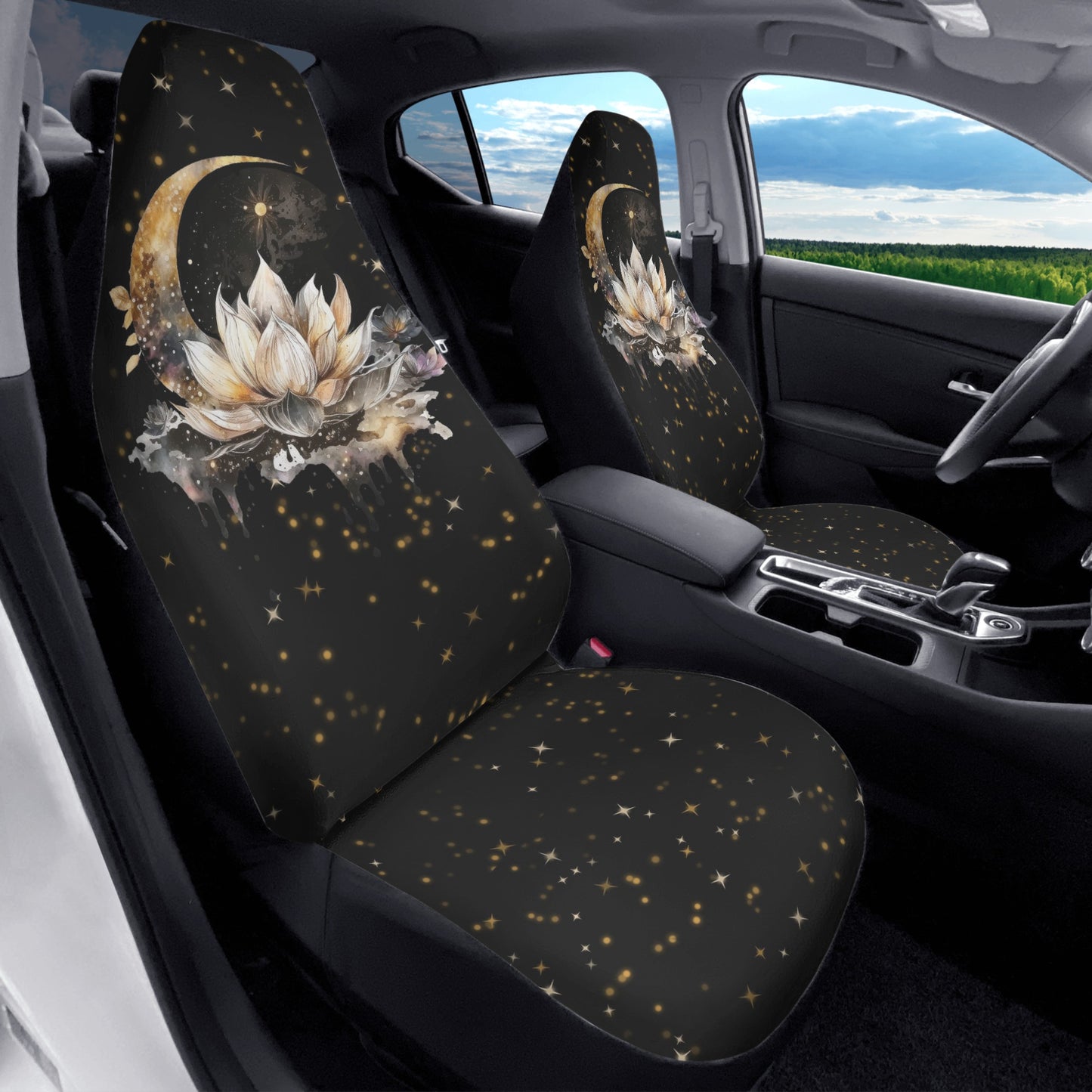 Lotus Moon Car Seat Covers (2 Pcs)