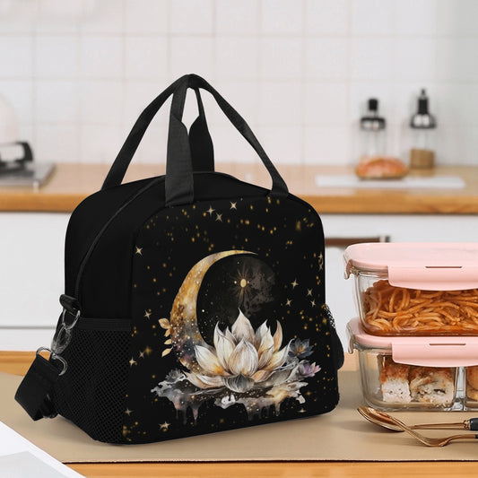 Lotus Moon Witchy Lunch Bag