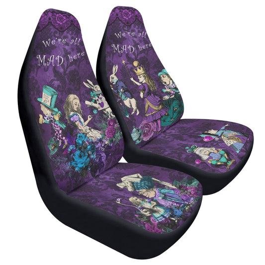 Purple Alice Purple Car Seat Covers (Set of 2)
