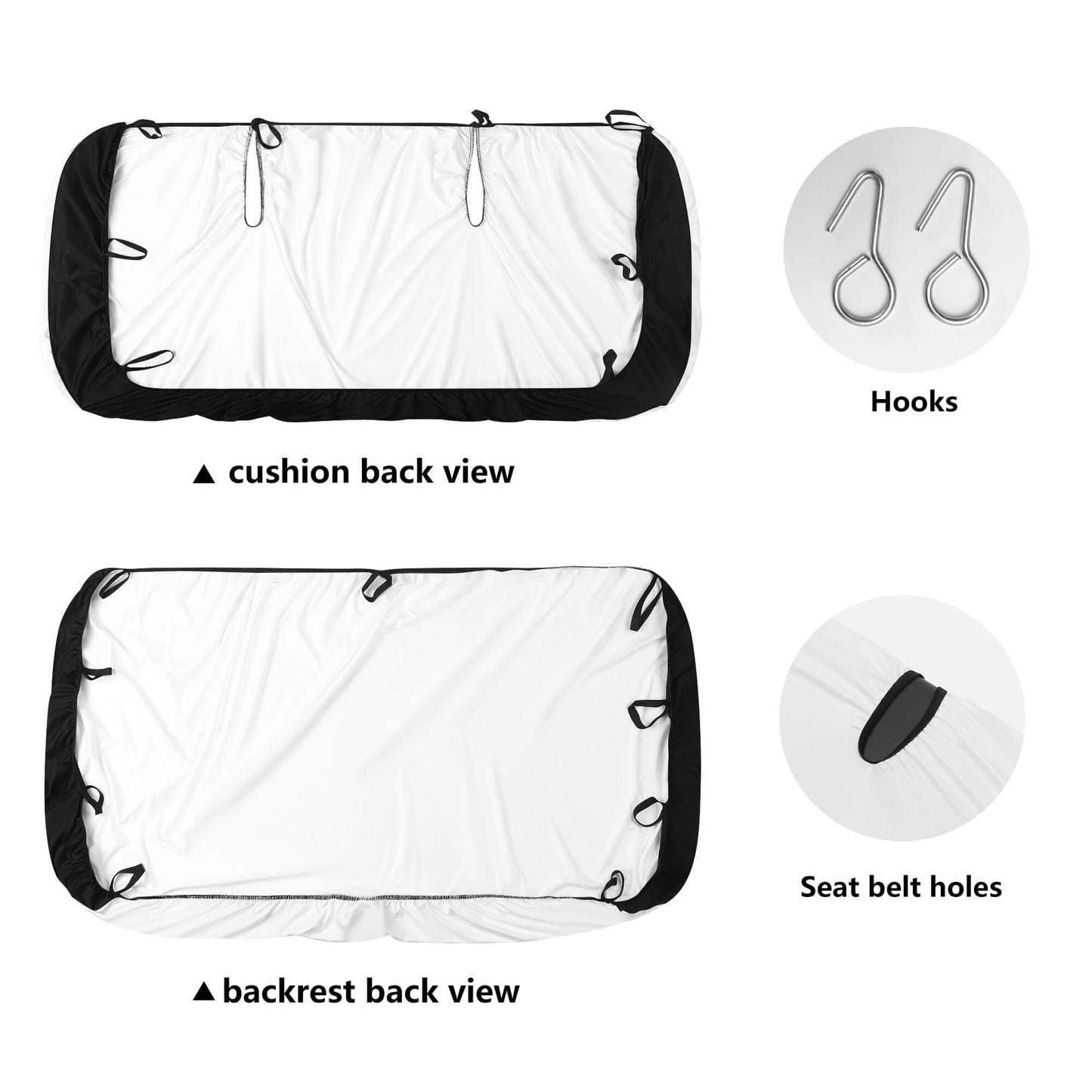 Lotus Moon Car Seat Cover Set