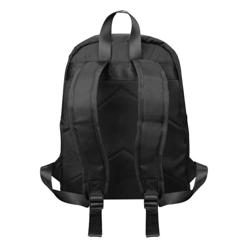 Dragons in Love Backpack, Goth Bookbag (Select Size), School bag, Dragon Flowers Book Bag, Dark Academia, DND