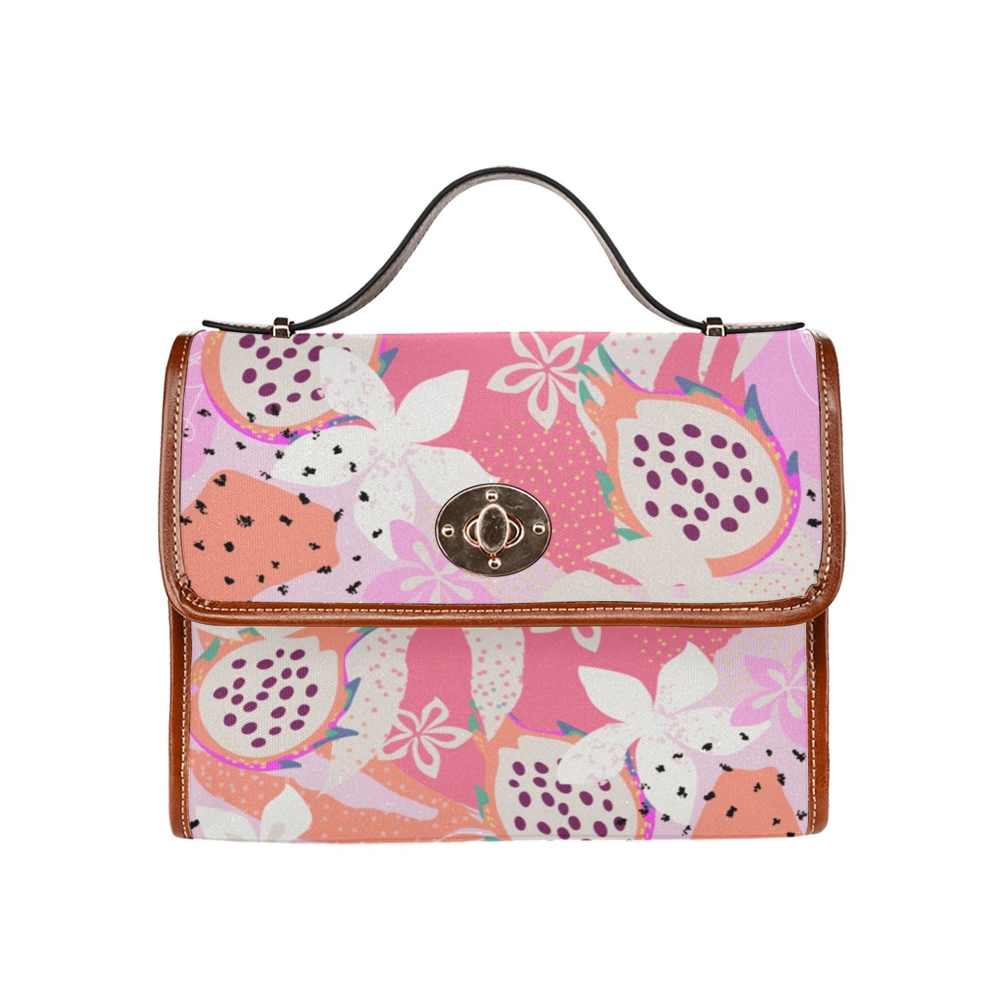 Modern Pink Dragon Fruit Purse