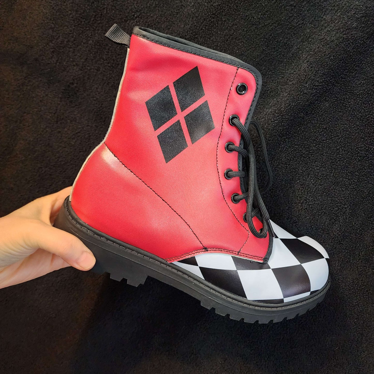 Coolest Joker Boots Combat Style (Size EU41 / Women's 10 / Men's Size 7