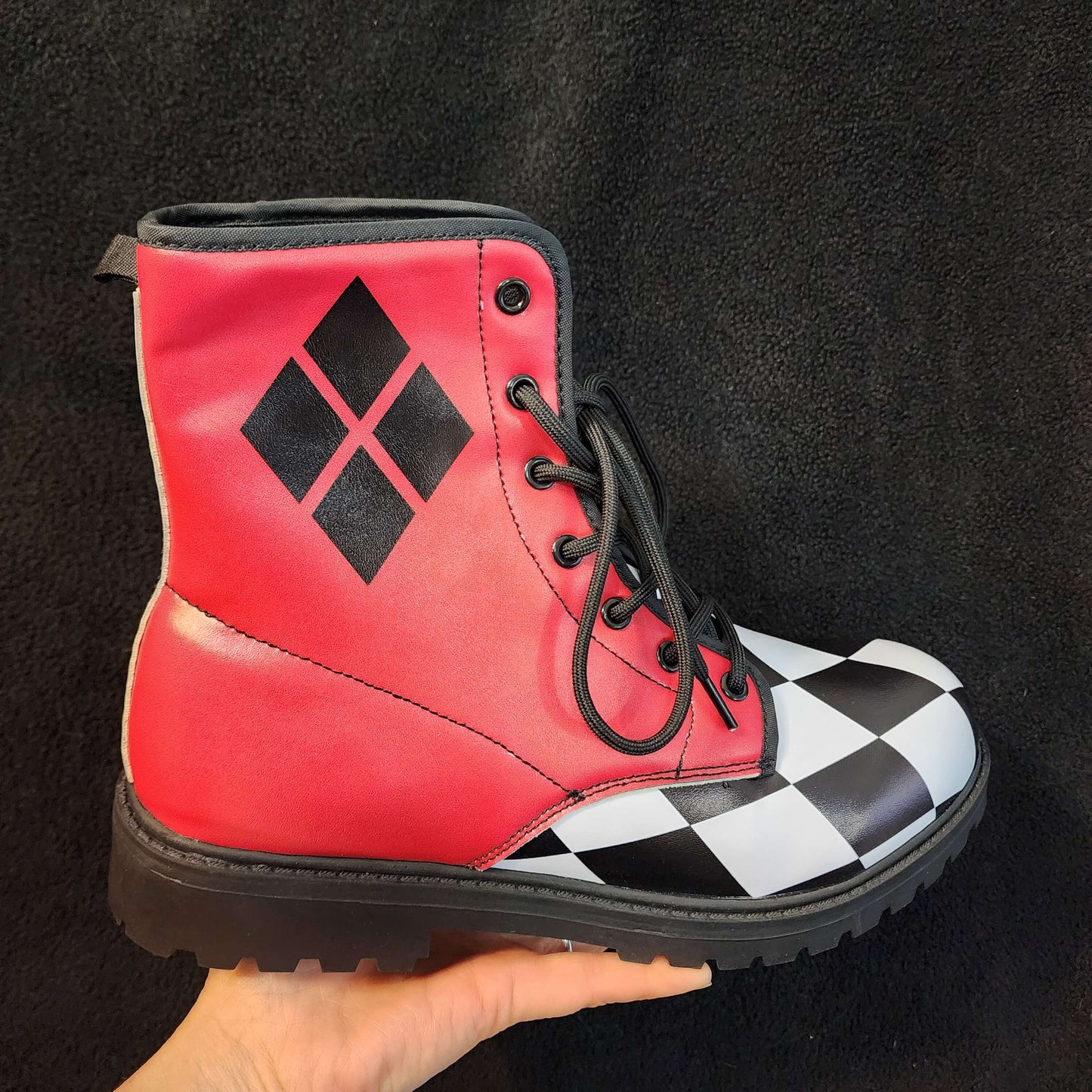 Coolest Joker Boots Combat Style (Size EU41 / Women's 10 / Men's Size 7