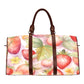 Cute Pink Strawberries Vegan Travel Bag