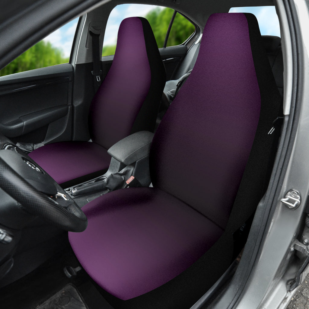 purple ombre car seat covers