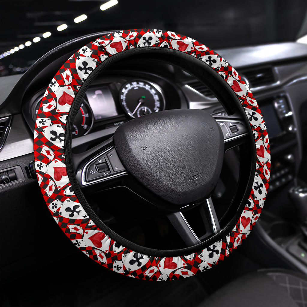Alice in wonderland steering wheel cover discount