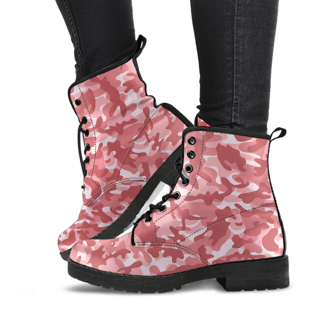 Salmon Camo Camo Boots