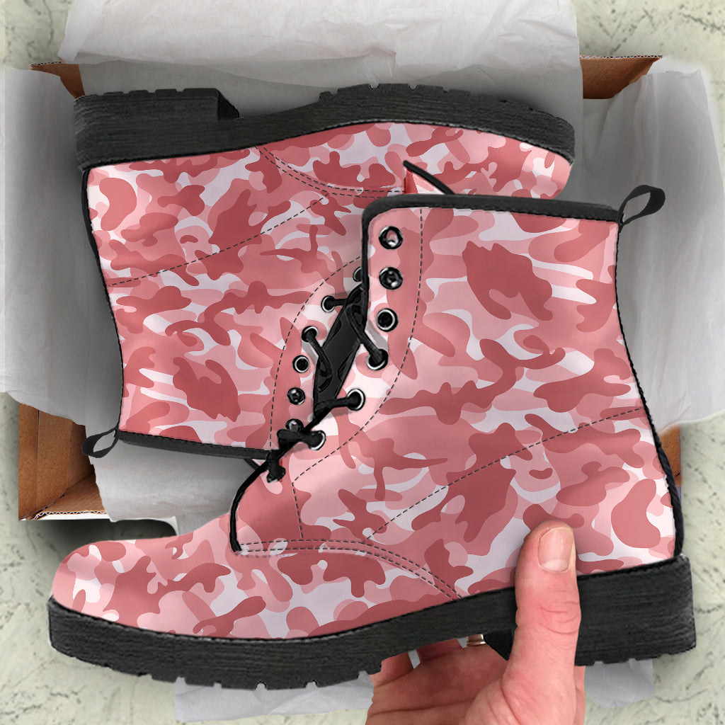 Salmon Camo Camo Boots