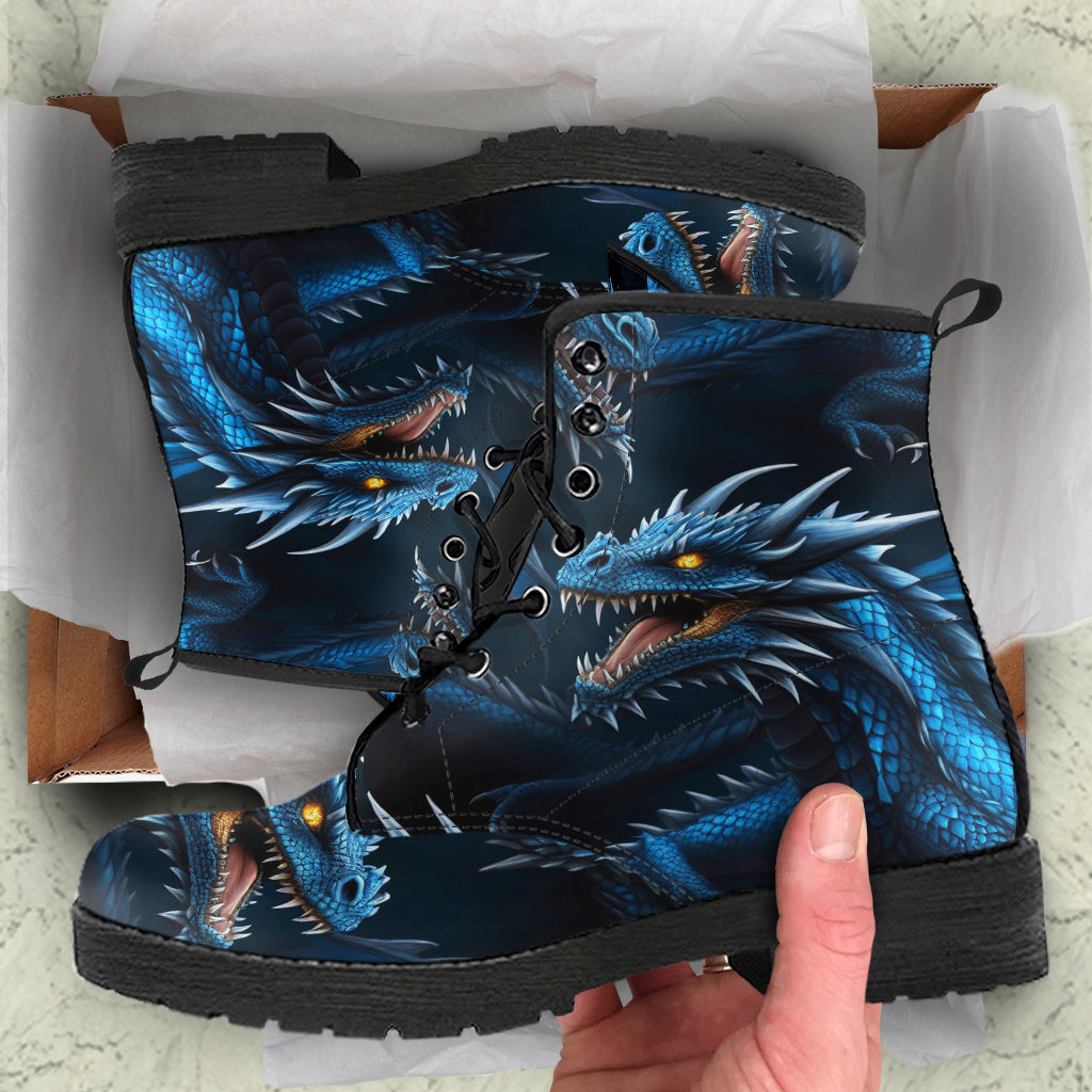 blue dragon boots