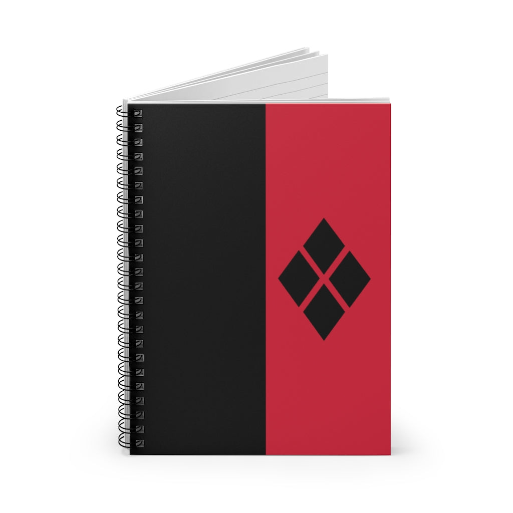 Harley Spiral Notebook 8x6 - Ruled Line Ms. Quinn Inspired