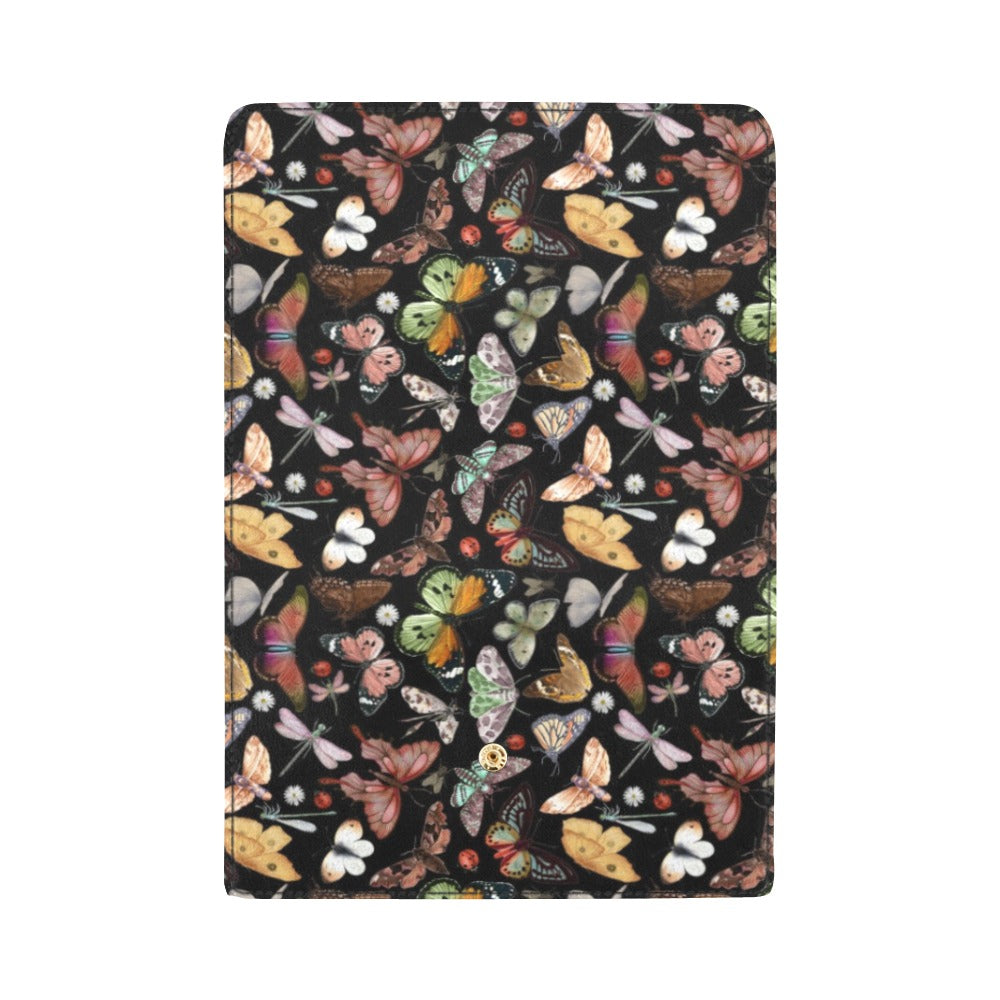 Butterflies and Moths Cottagecore Trifold Wallet