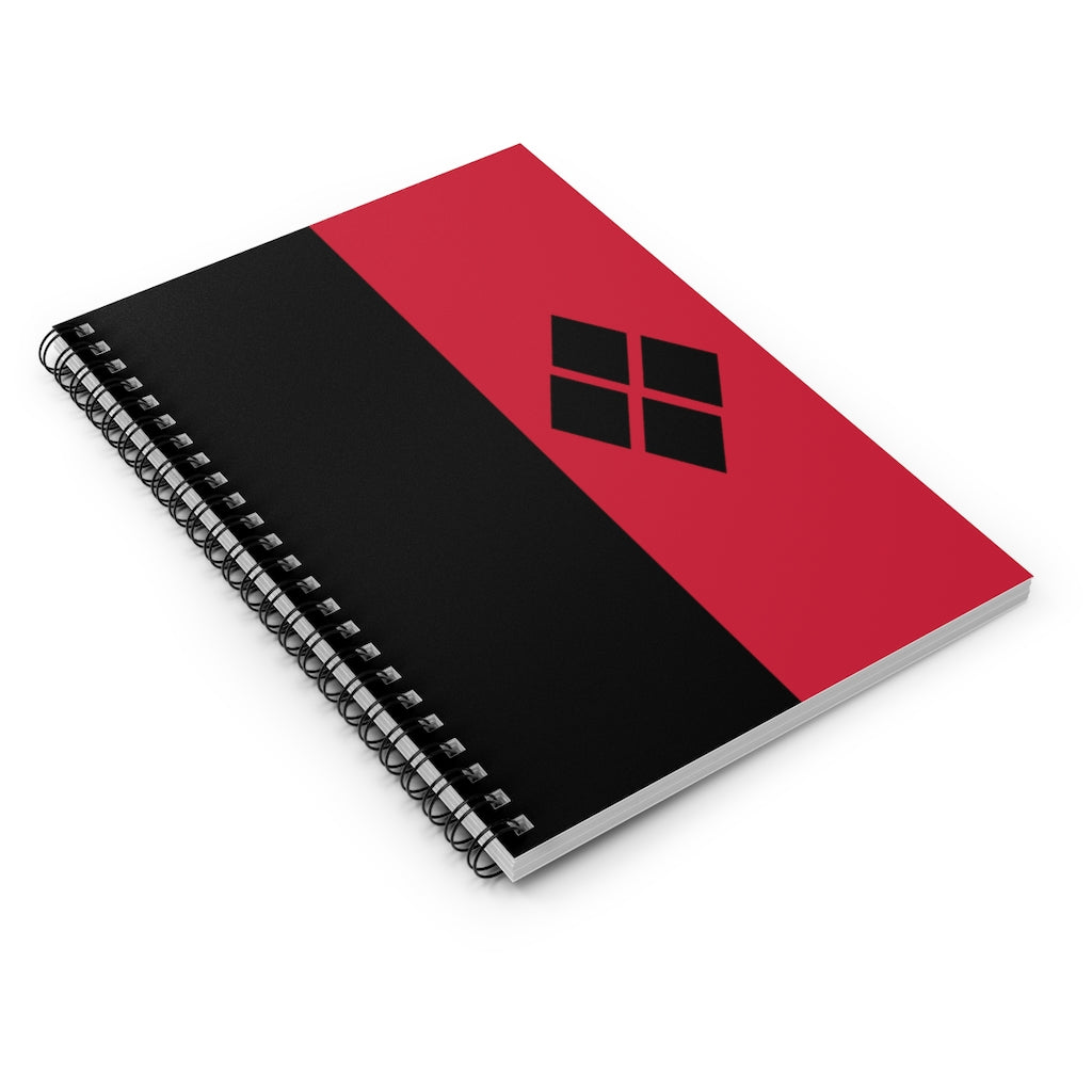 Harley Spiral Notebook 8x6 - Ruled Line Ms. Quinn Inspired