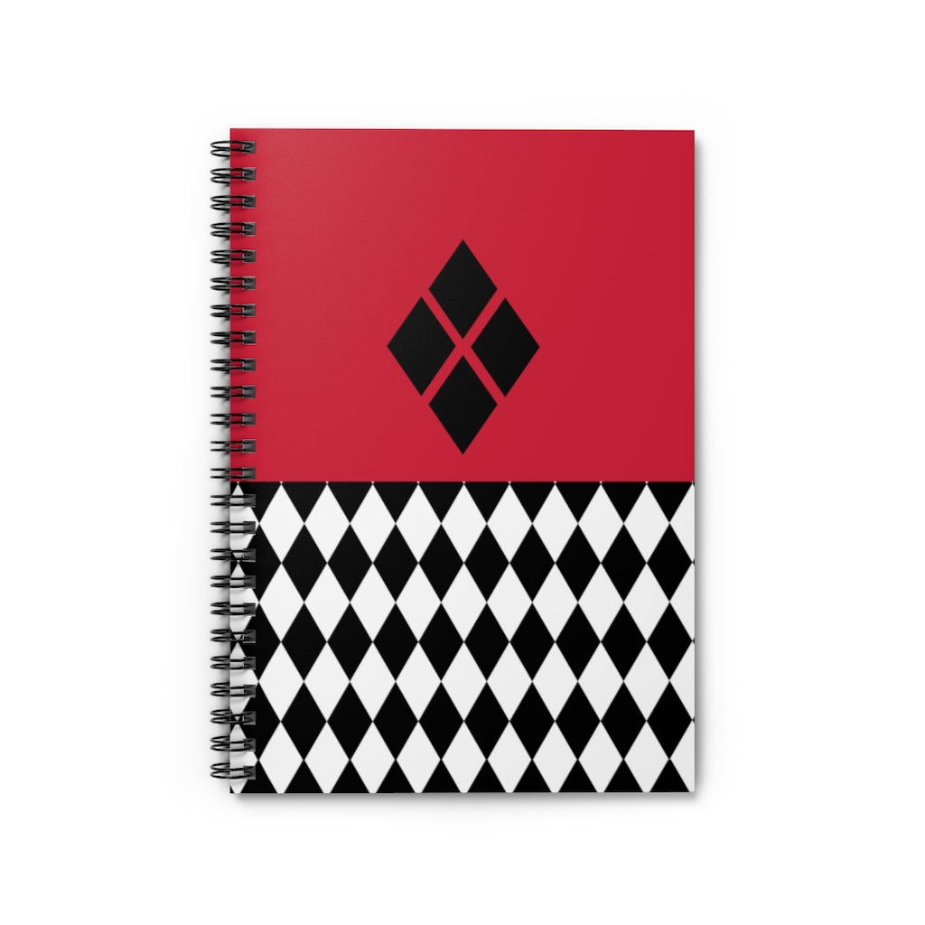 Harley Spiral Notebook 8x6 - Ruled Line Ms. Quinn Inspired