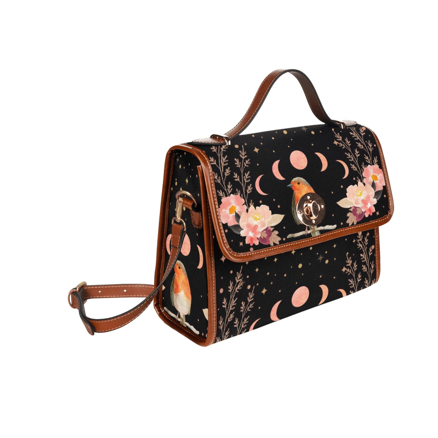 Boho Chic Songbird Floral Purse