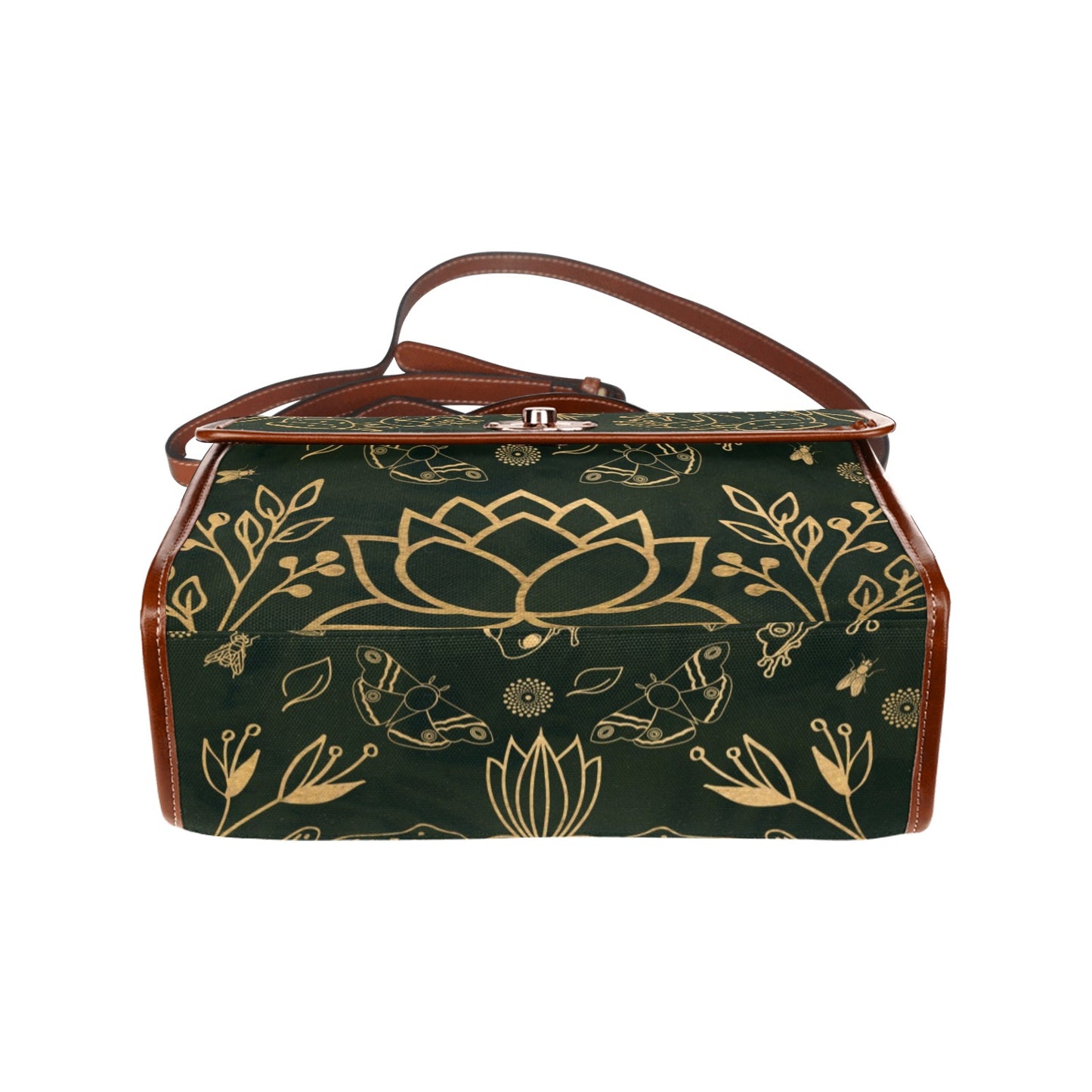 Green Frogs Purse Shoulder Bag