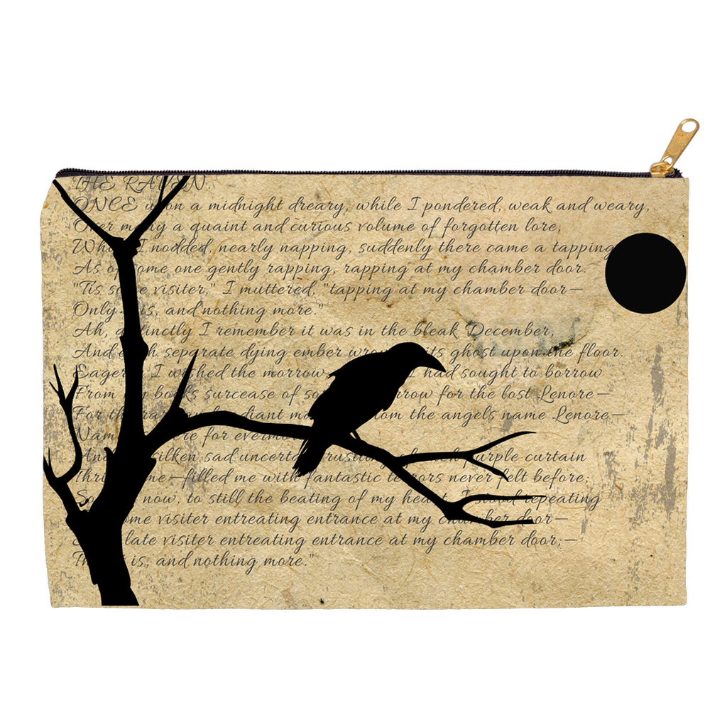 The Raven Nevermore Accessory Pouches (select size)