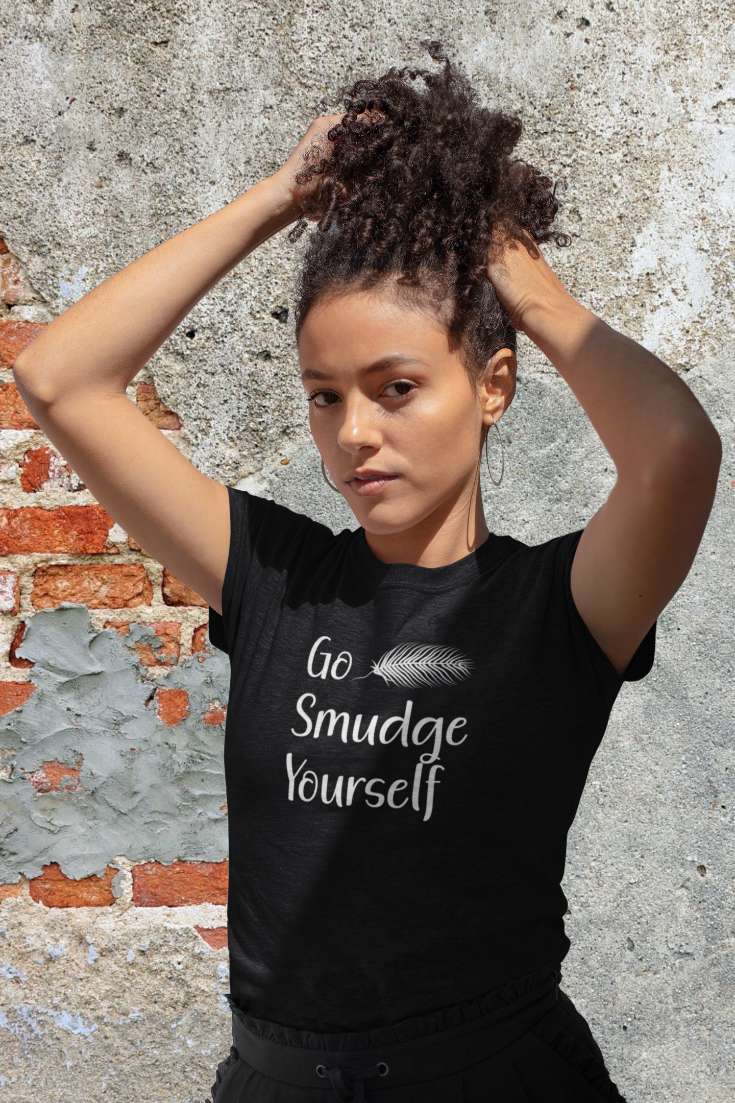 Go smudge yourself funny witch t-shirt