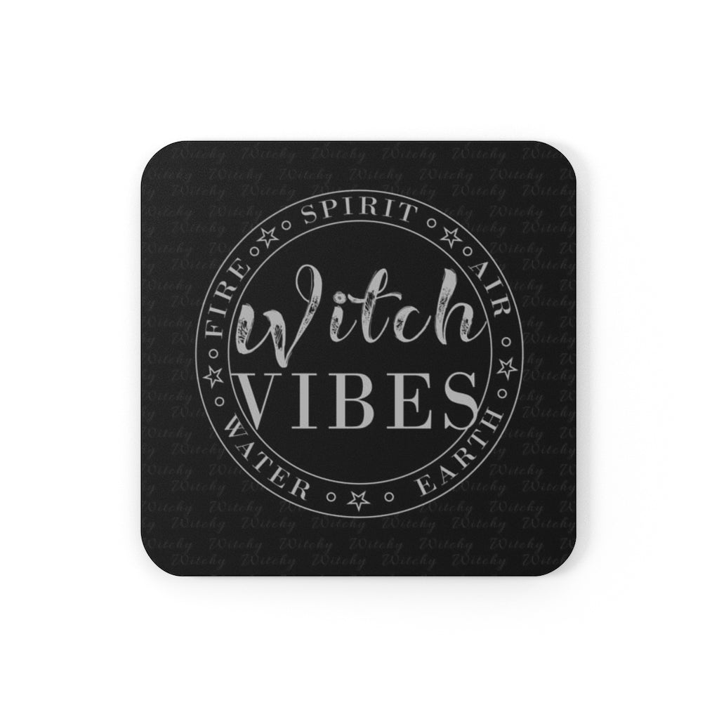 Witch Vibes - Corkwood Coasters Set