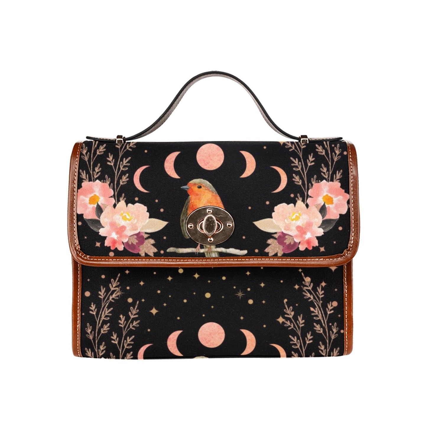 Boho Chic Songbird Floral Purse