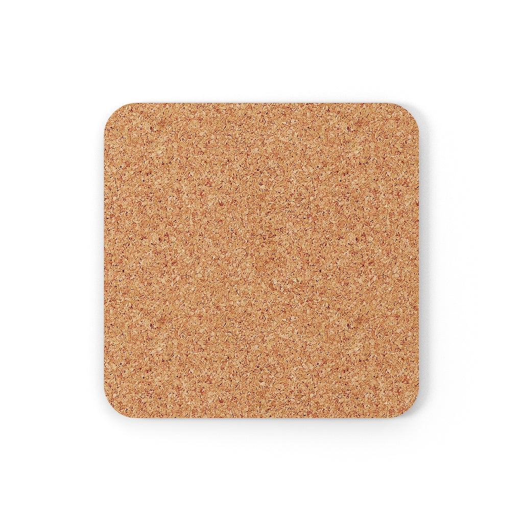Red Mushrooms - Corkwood Coasters Set