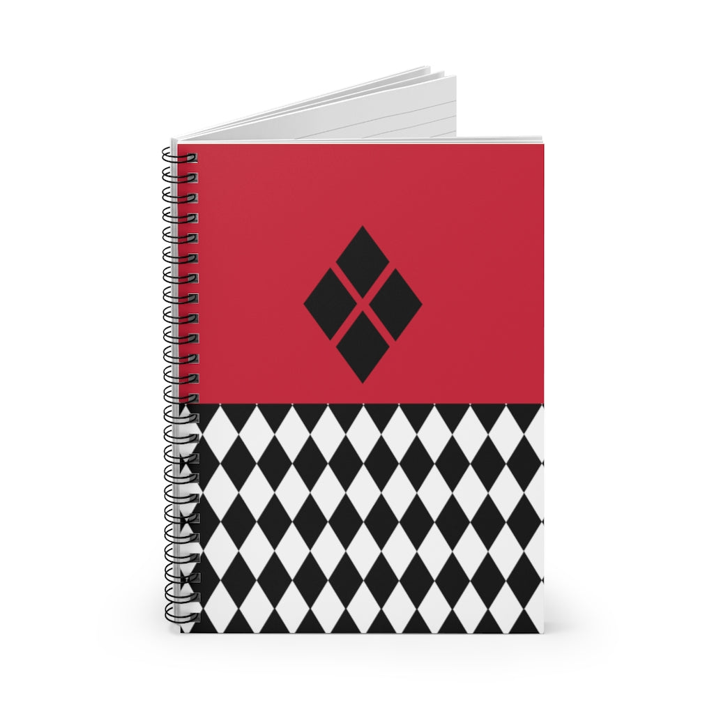 Harley Spiral Notebook 8x6 - Ruled Line Ms. Quinn Inspired