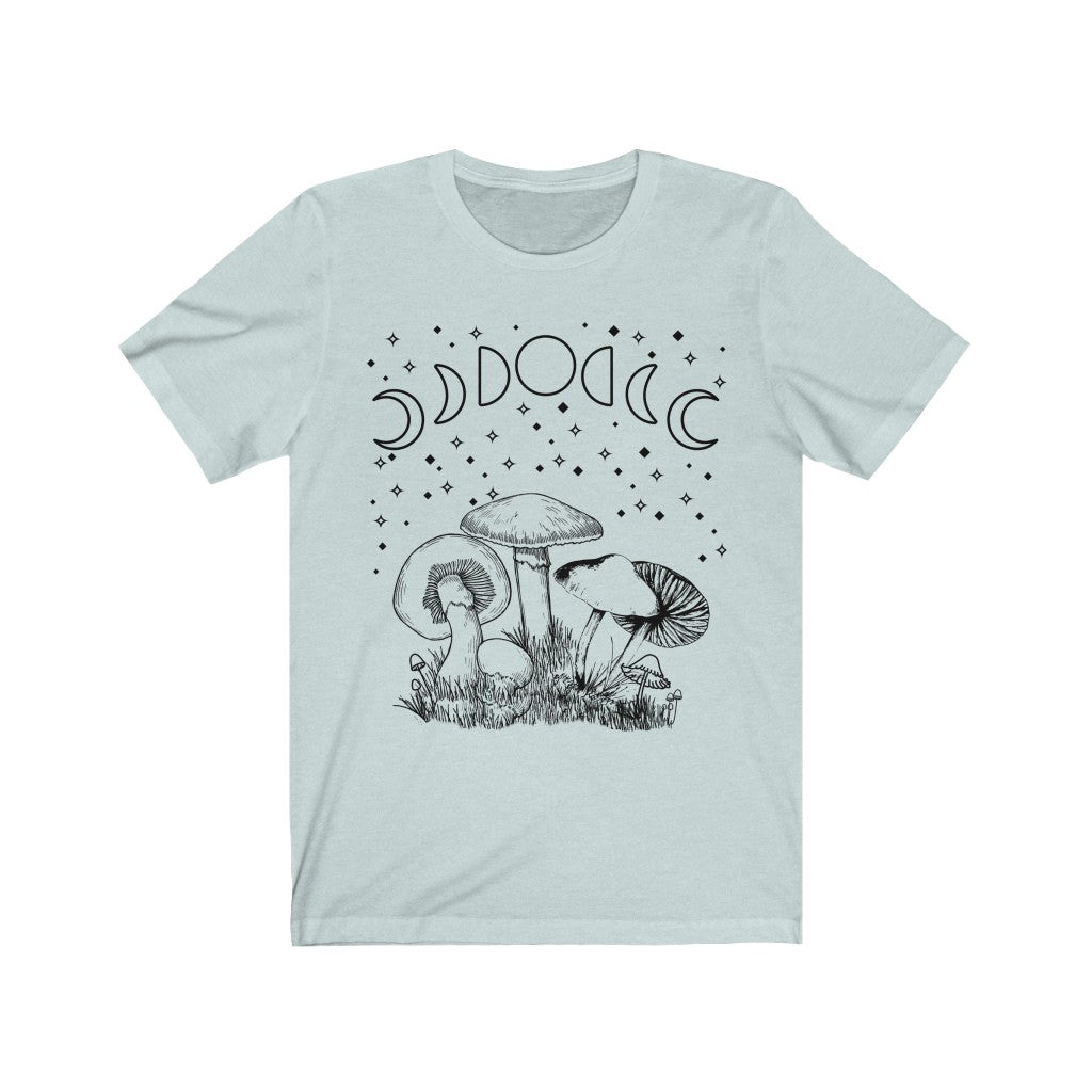 Mushrooms and Moon Phases Tee