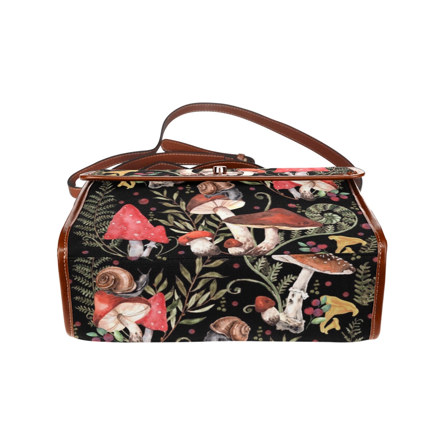 Red Mushrooms Cottagecore Purse