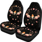 Floral Peach Songbird Car Seat Covers Set of 2