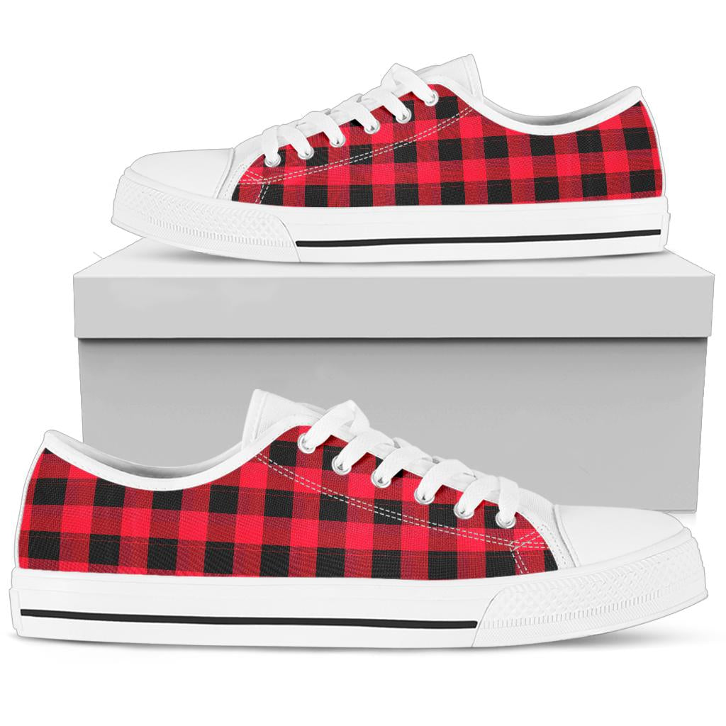 Buffalo Plaid Low Top Sneakers