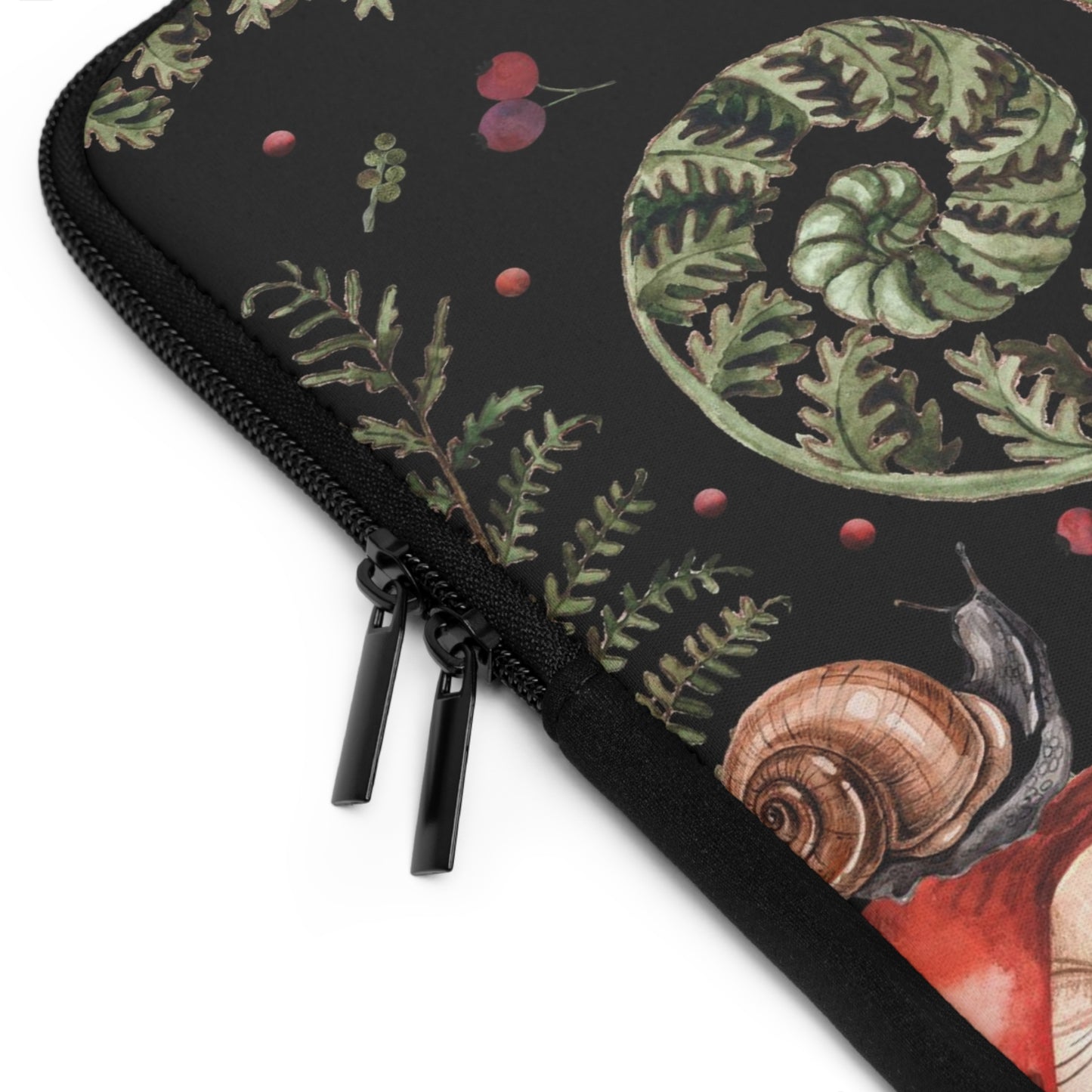 Mushrooms Witch Laptop Case, laptop sleeve, ipad tablet padded cover travel case