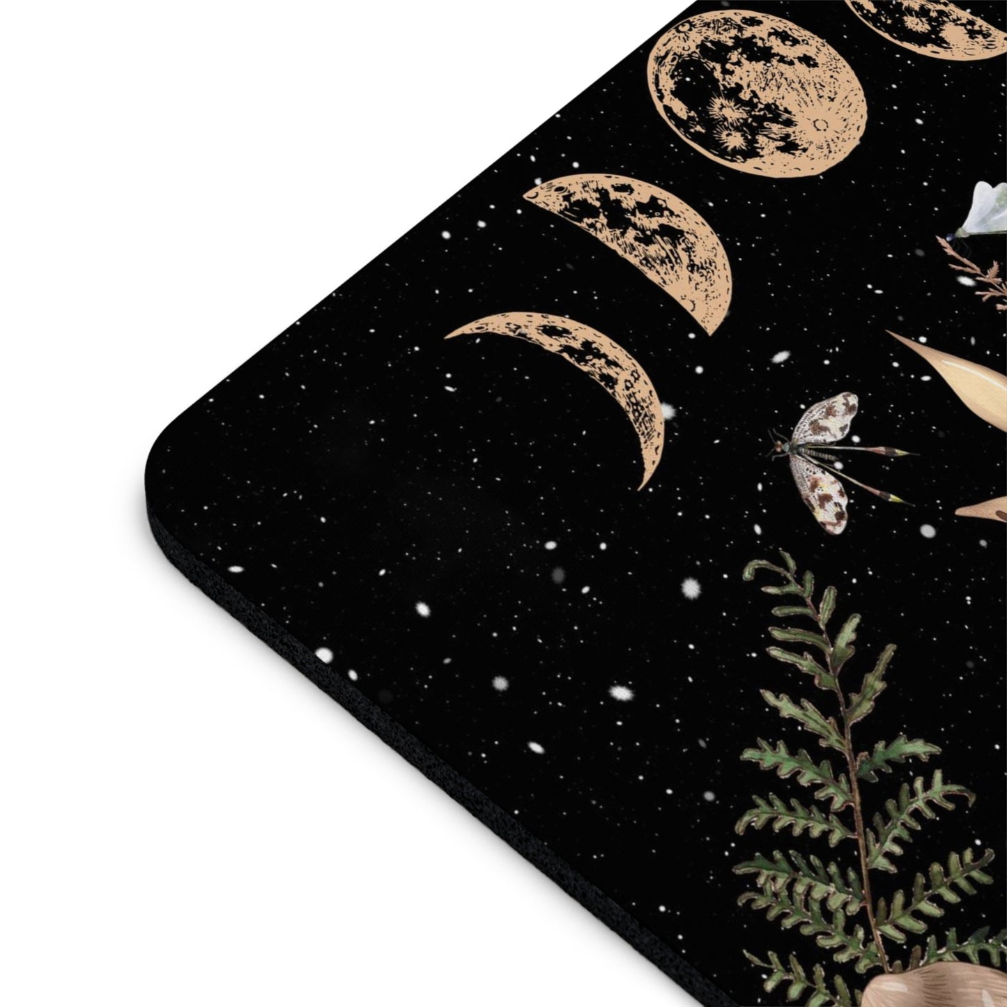Elegant Mushrooms Mouse Pad, Neutral Office Accessories