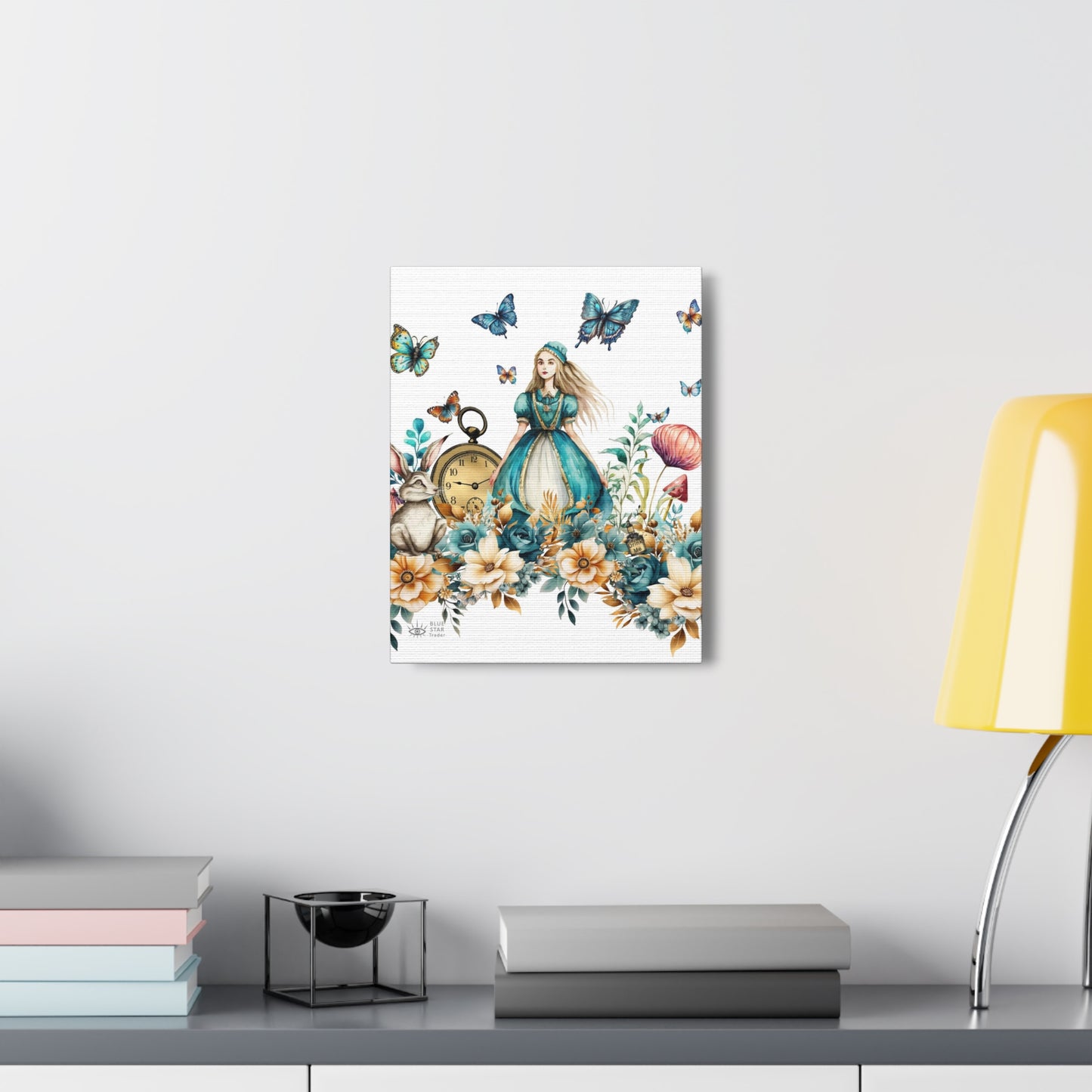 Alice in Wonderland Canvas Gallery Wrap Wall Artwork