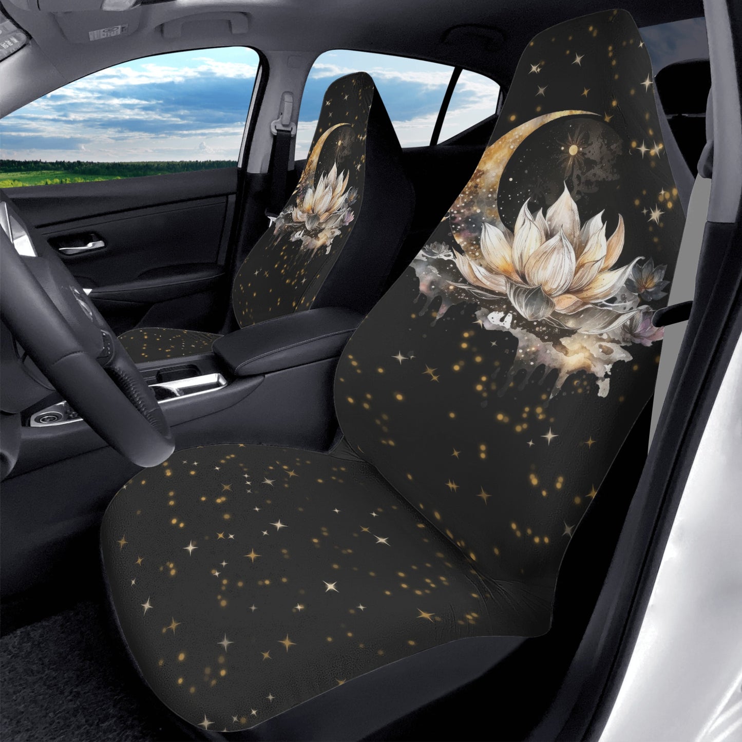 Lotus Moon Car Seat Covers (2 Pcs)