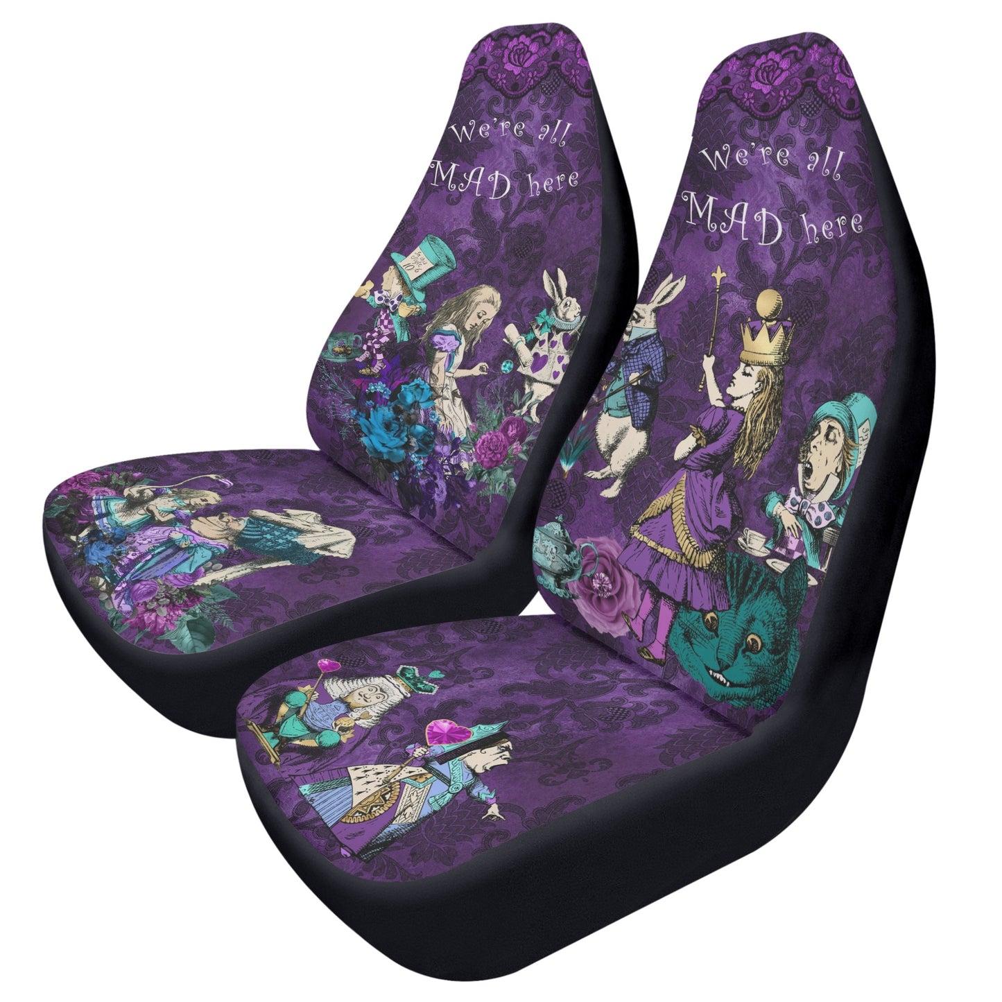 Purple Alice Purple Car Seat Covers (Set of 2)