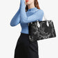 Moon Flowers #20 Luxury Women PU Leather Handbag