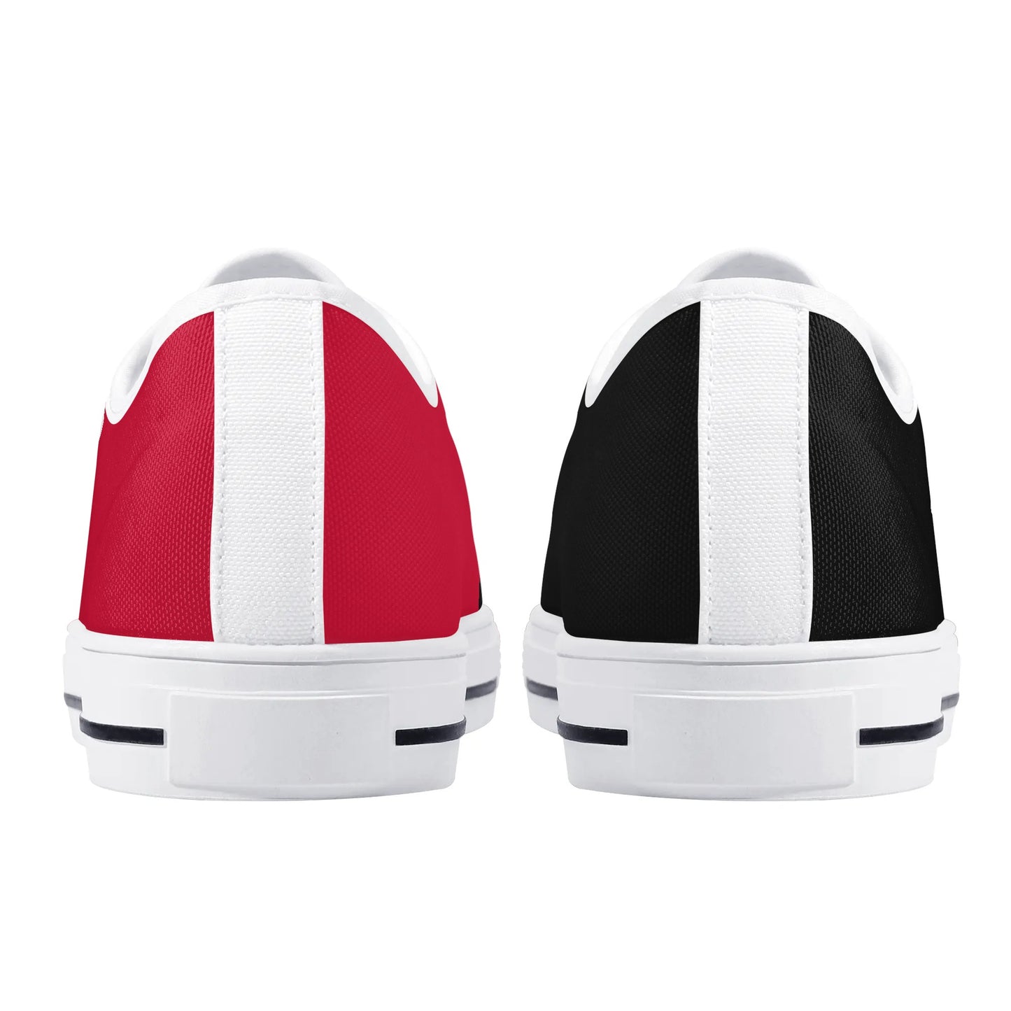 Harley Red Opposites Womens Rubber Low Top Sneakers