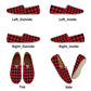 Red Buffalo Plaid Womens Casual Shoes