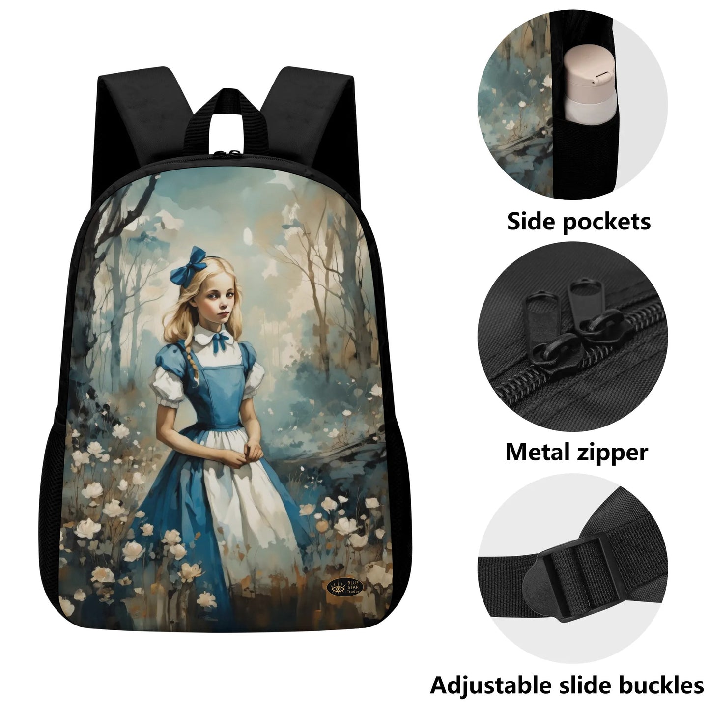 Alice (Wonderland) 17 Inch Laptop Backpack