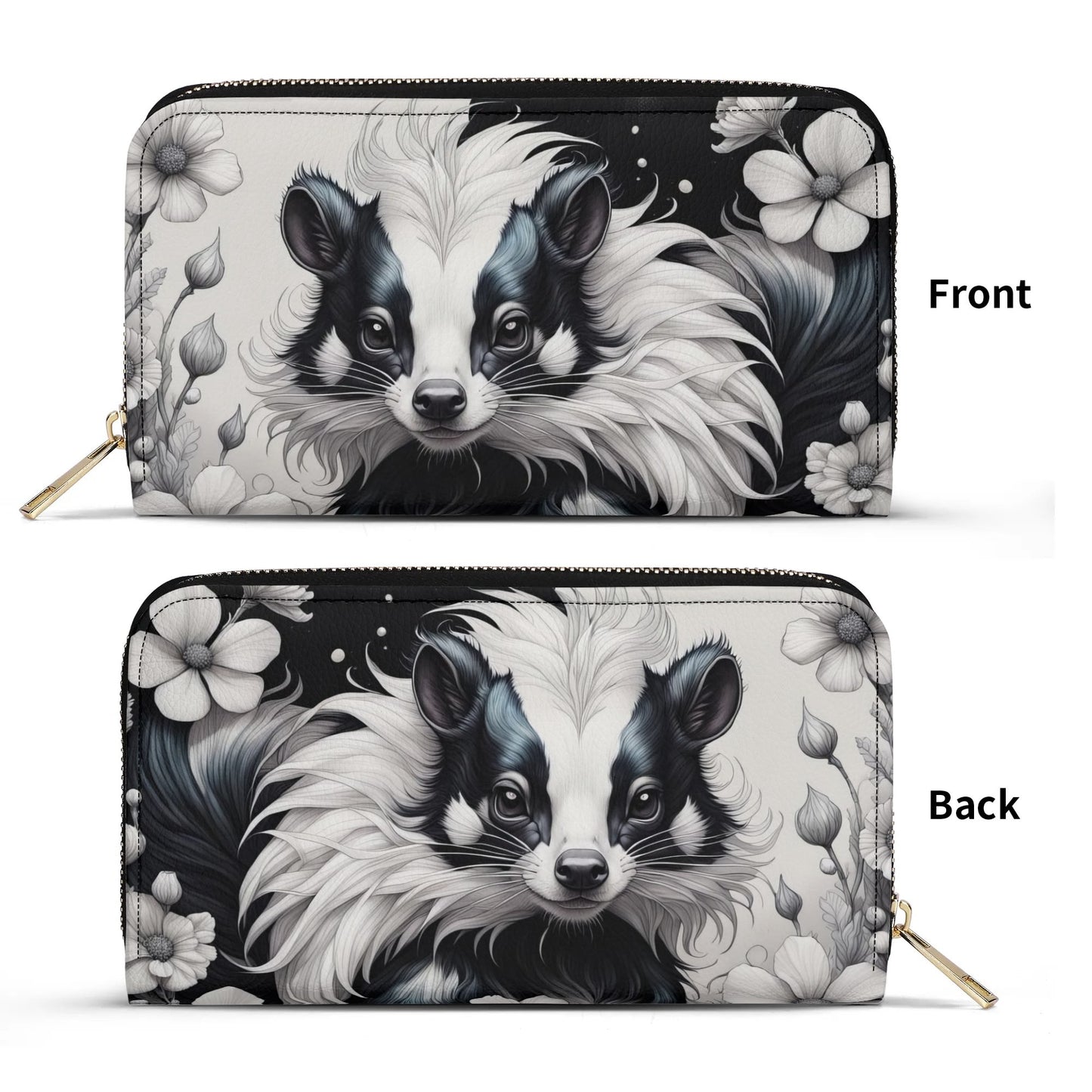 Cute Skunk Upgraded 2.0 PU Leather Wallet