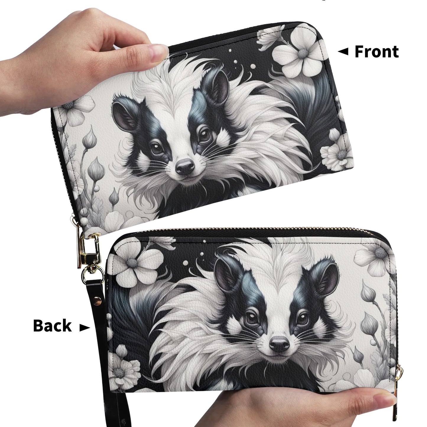 Cute Skunk Upgraded 2.0 PU Leather Wallet