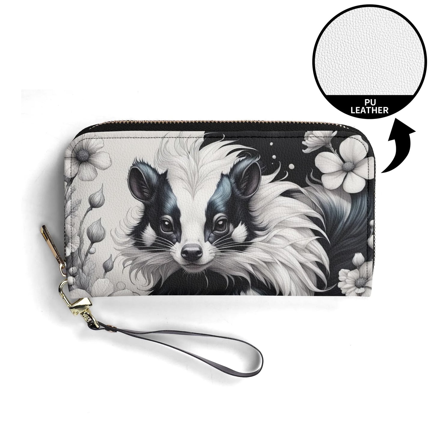 Cute Skunk Upgraded 2.0 PU Leather Wallet