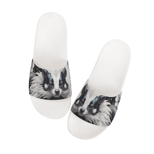 Cute Skunk Womens Slide Sandals