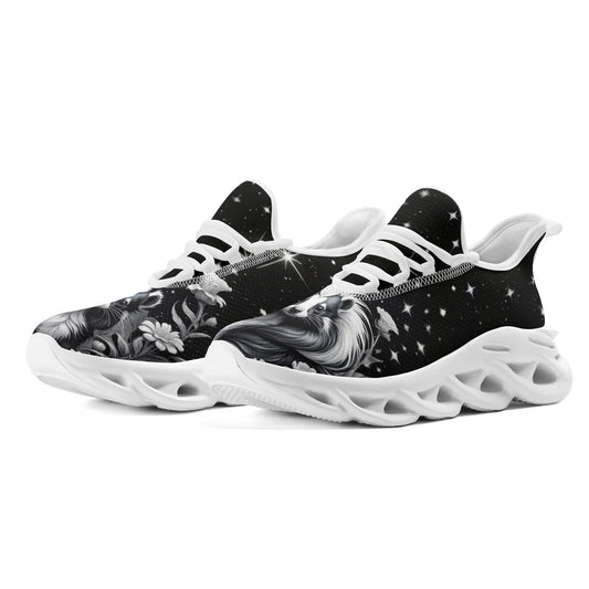 Skunk Black White Womens Premium Sneakers