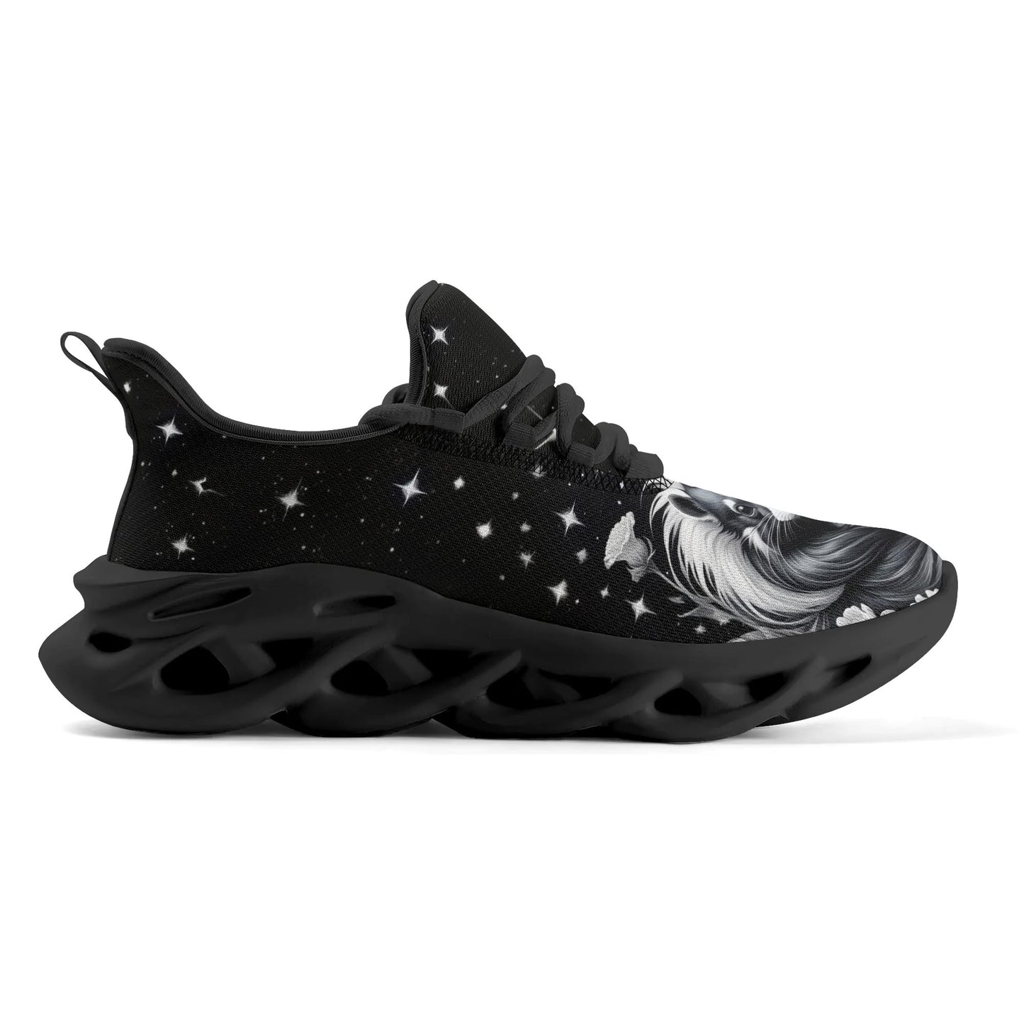 Skunk Black White Womens Premium Sneakers