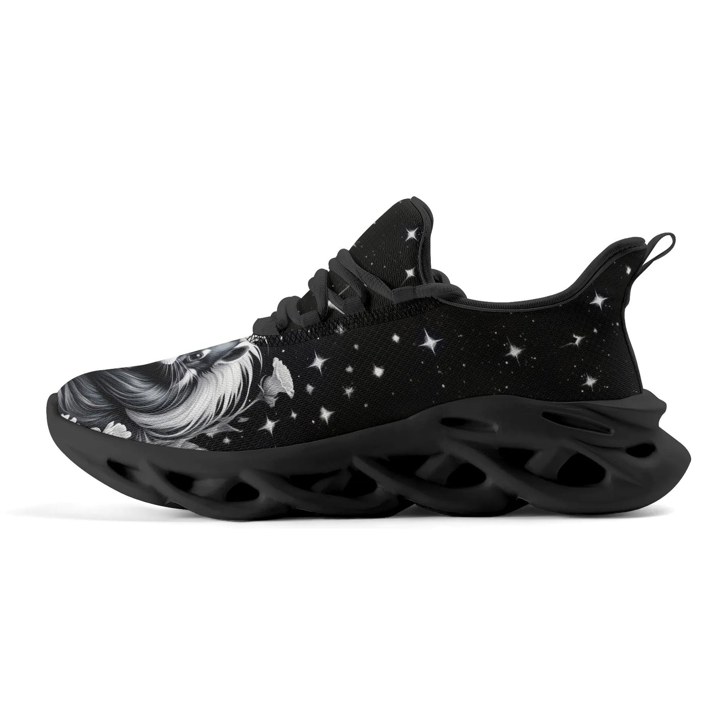 Skunk Black White Womens Premium Sneakers