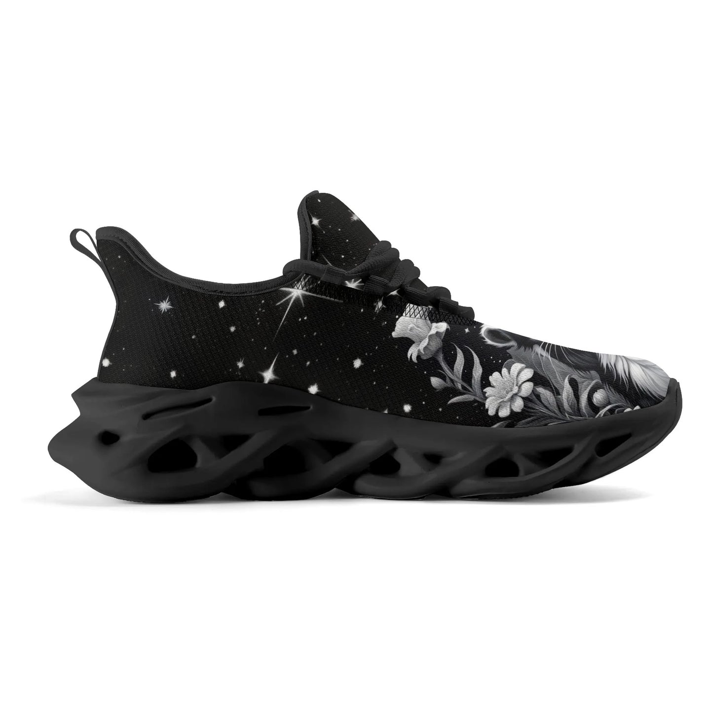 Skunk Black White Womens Premium Sneakers