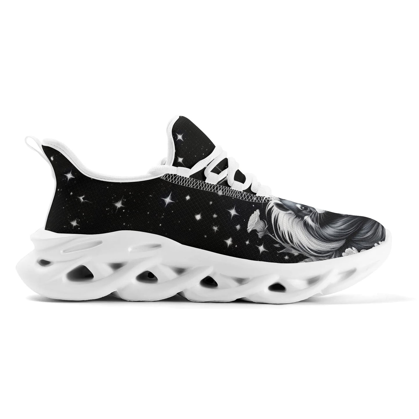 Skunk Black White Womens Premium Sneakers