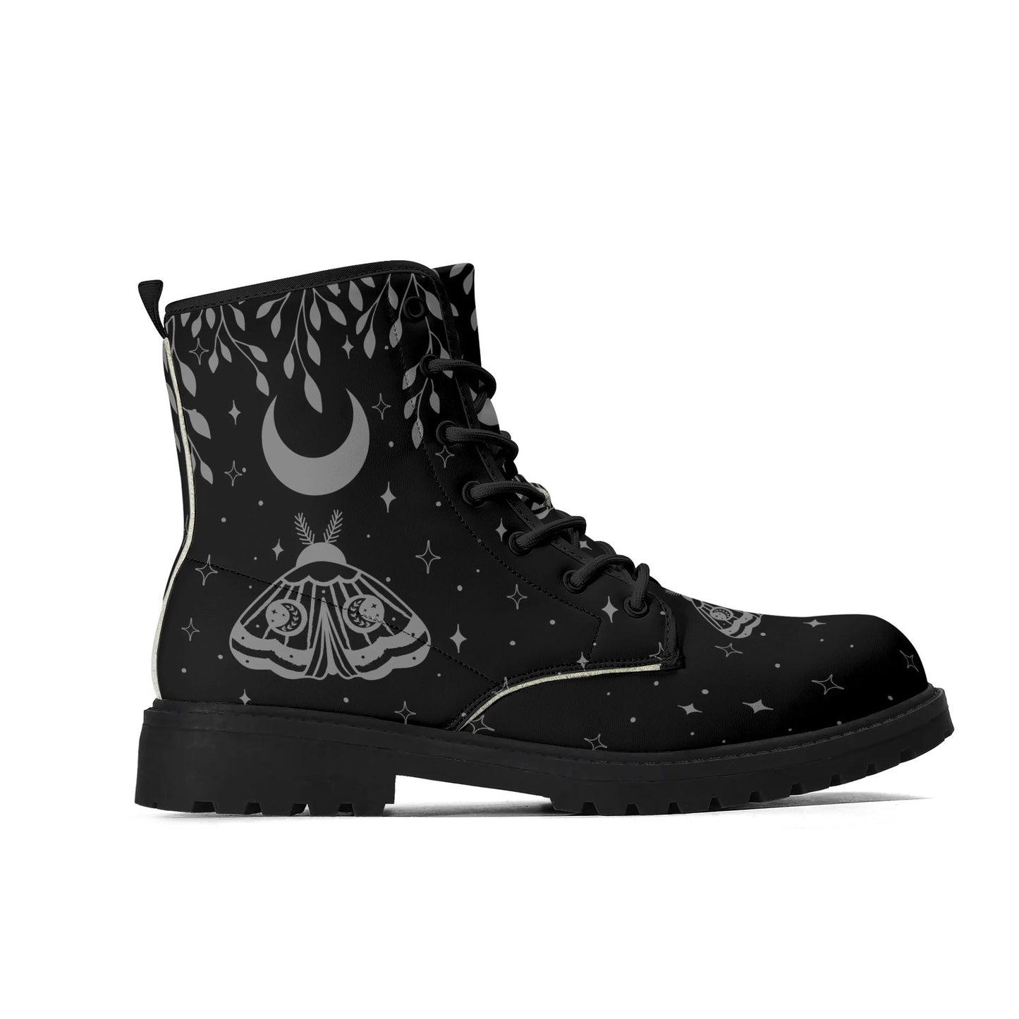 Moon Moth Womens Vegan Combat Boots